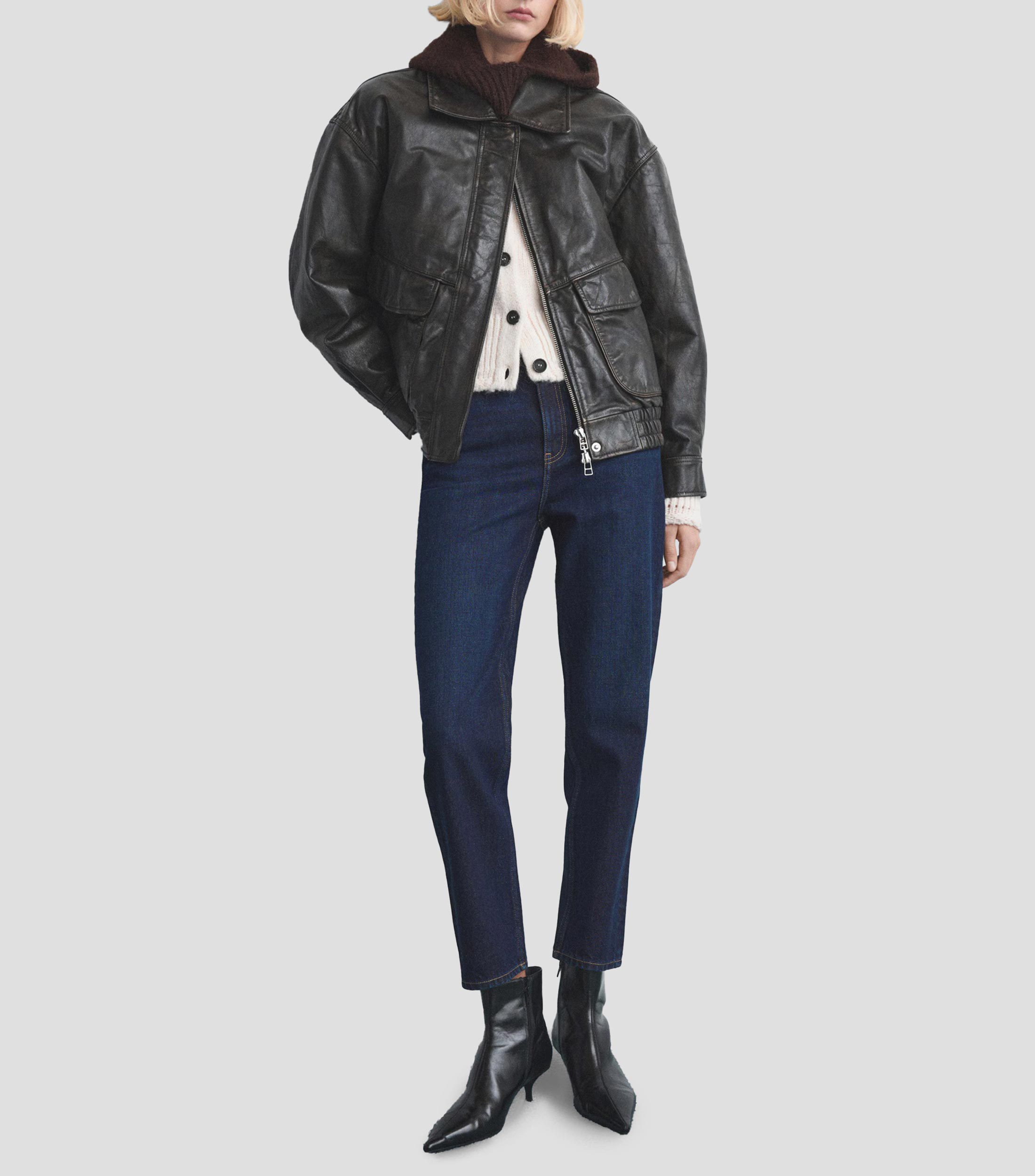 Jeans Mom Fit Mujer